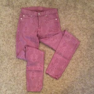 Hudson Jeans Midrise Super Skinny Sz 25